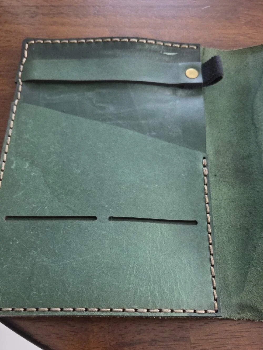 Galen Leather forest green